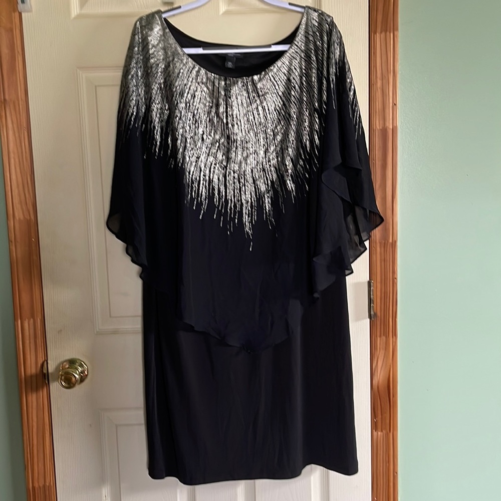 Glitter on black